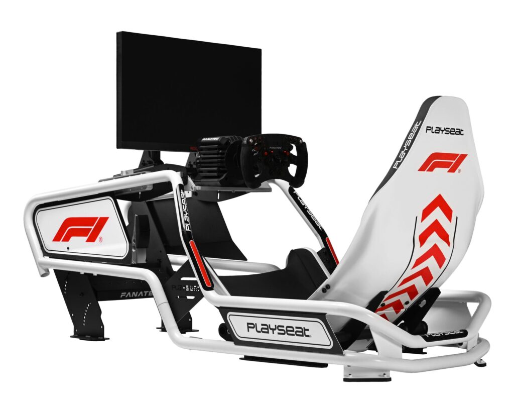 Playseat Formula Intelligence F1 Edition cockpit used by professional drivers